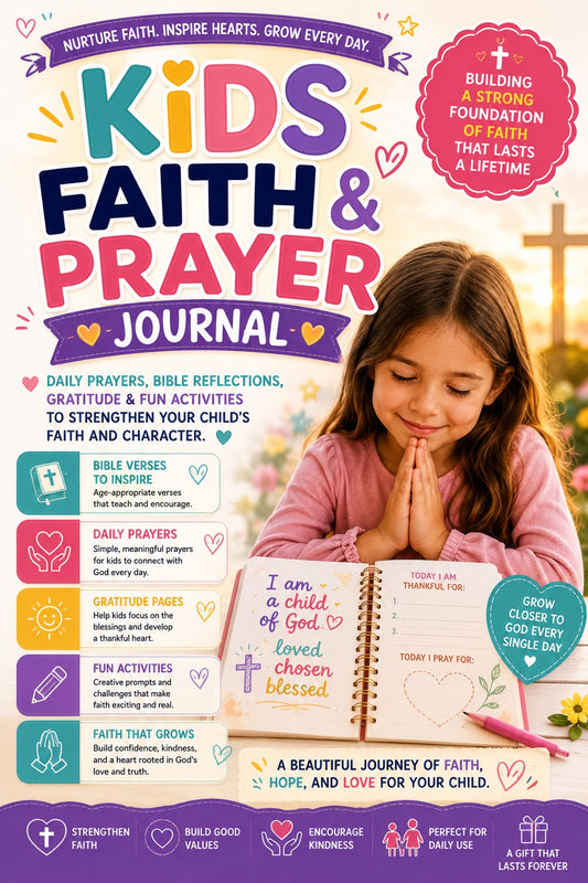 Kids Faith &amp; Prayer Journal