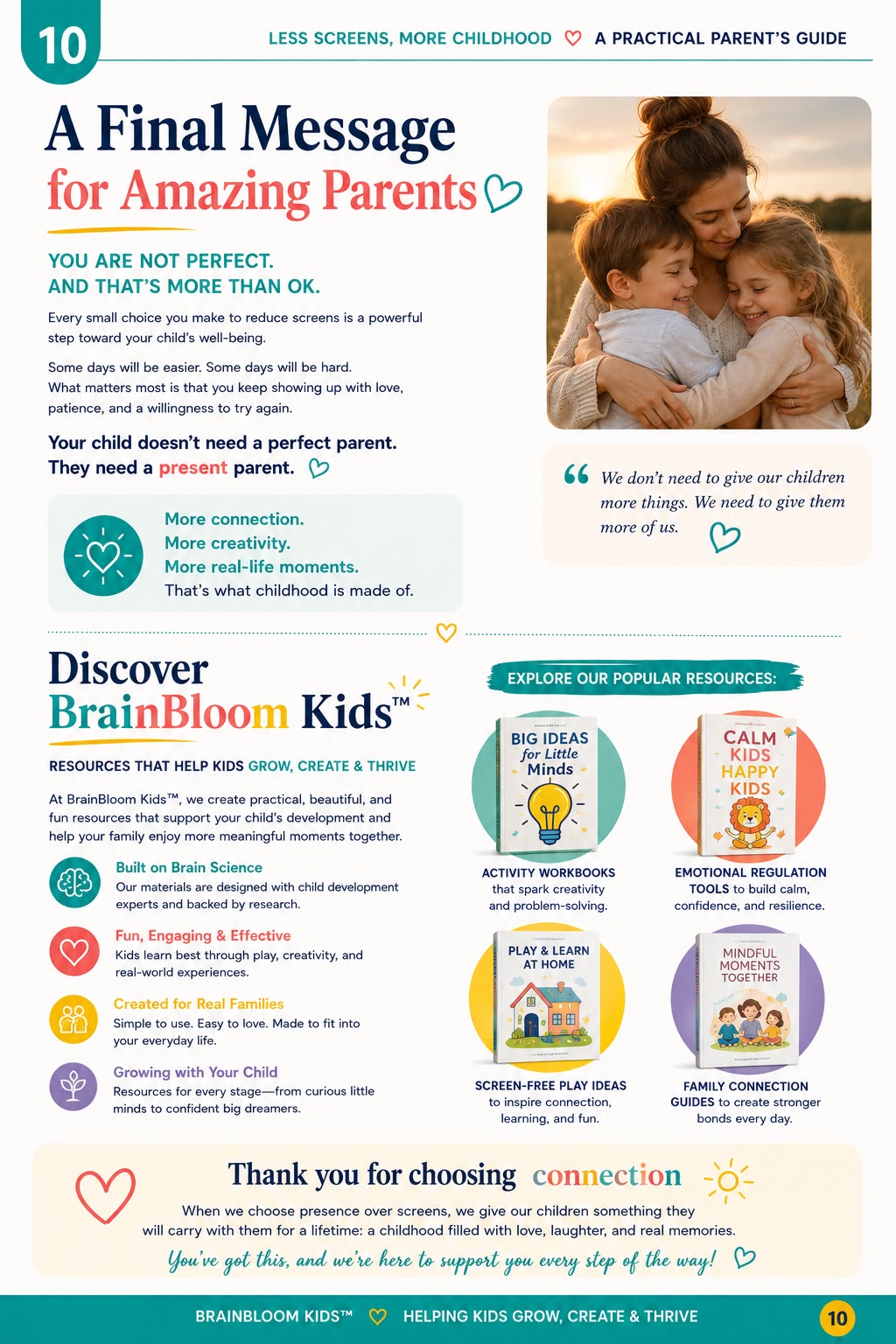 BrainBloom Kids sample activity page