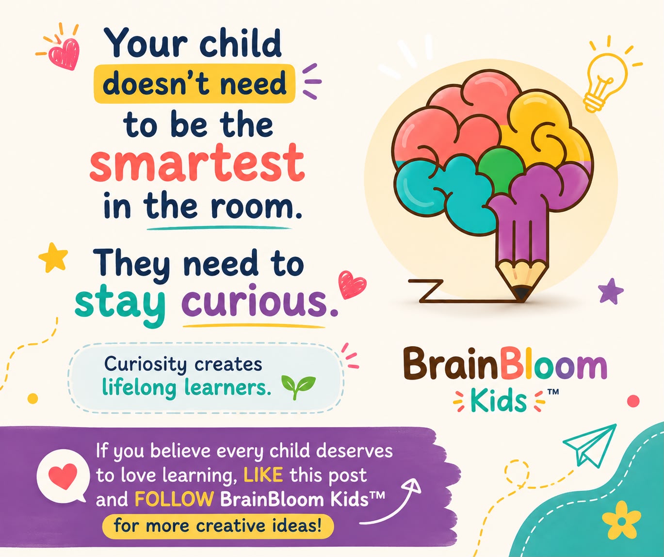 BrainBloom Kids sample activity page